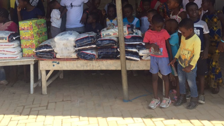 Donation to New Life Children’s Home- Teshie Nungua, Accra